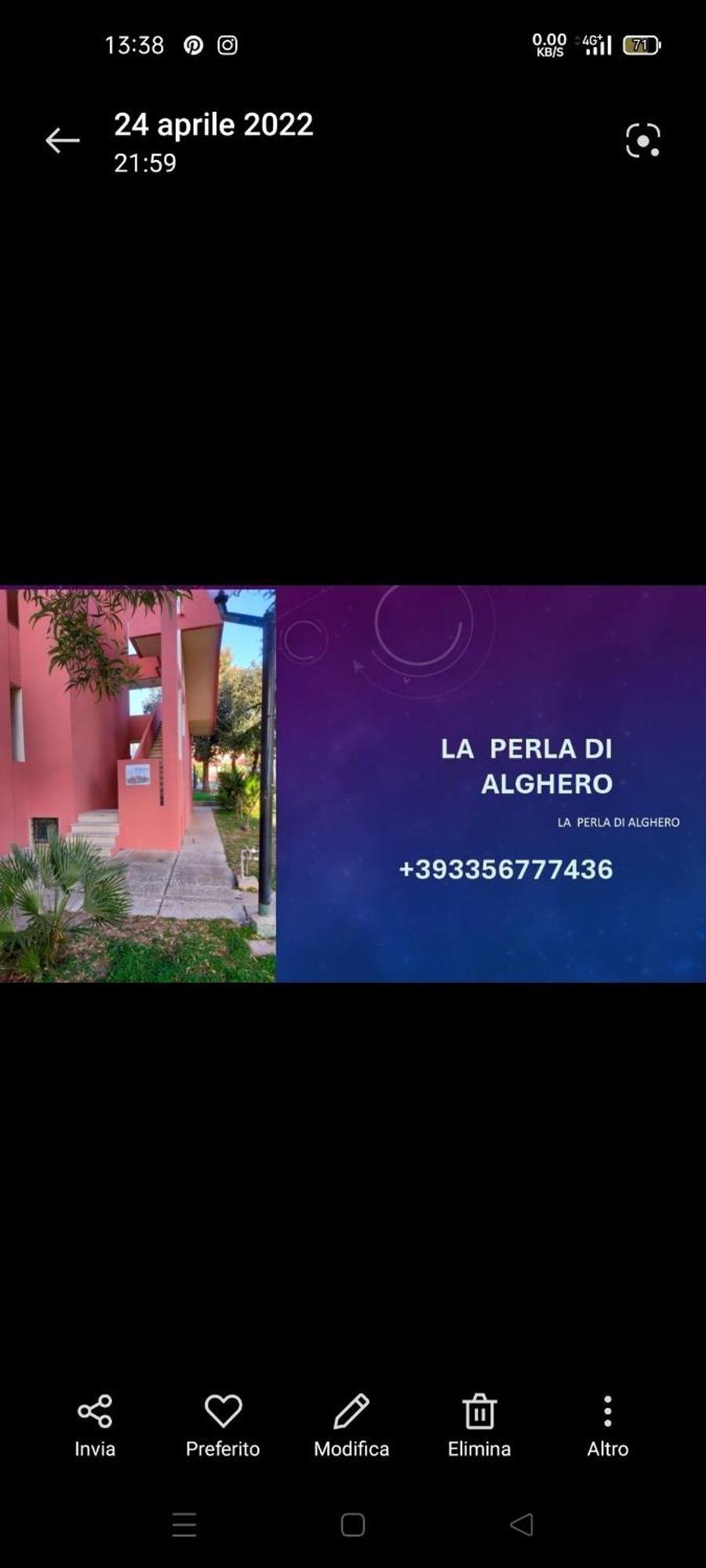La Perla Di Alghero Exteriör bild